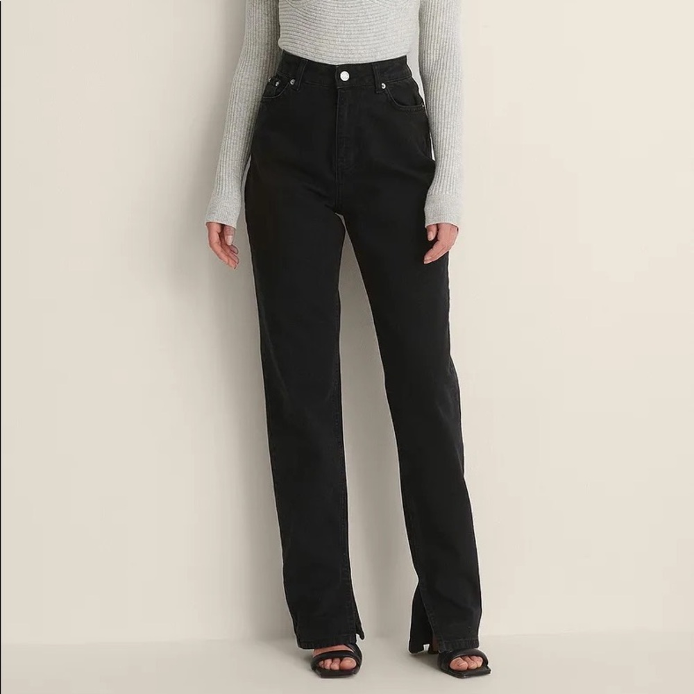 NAKD Side Slit Denim *NWOT*